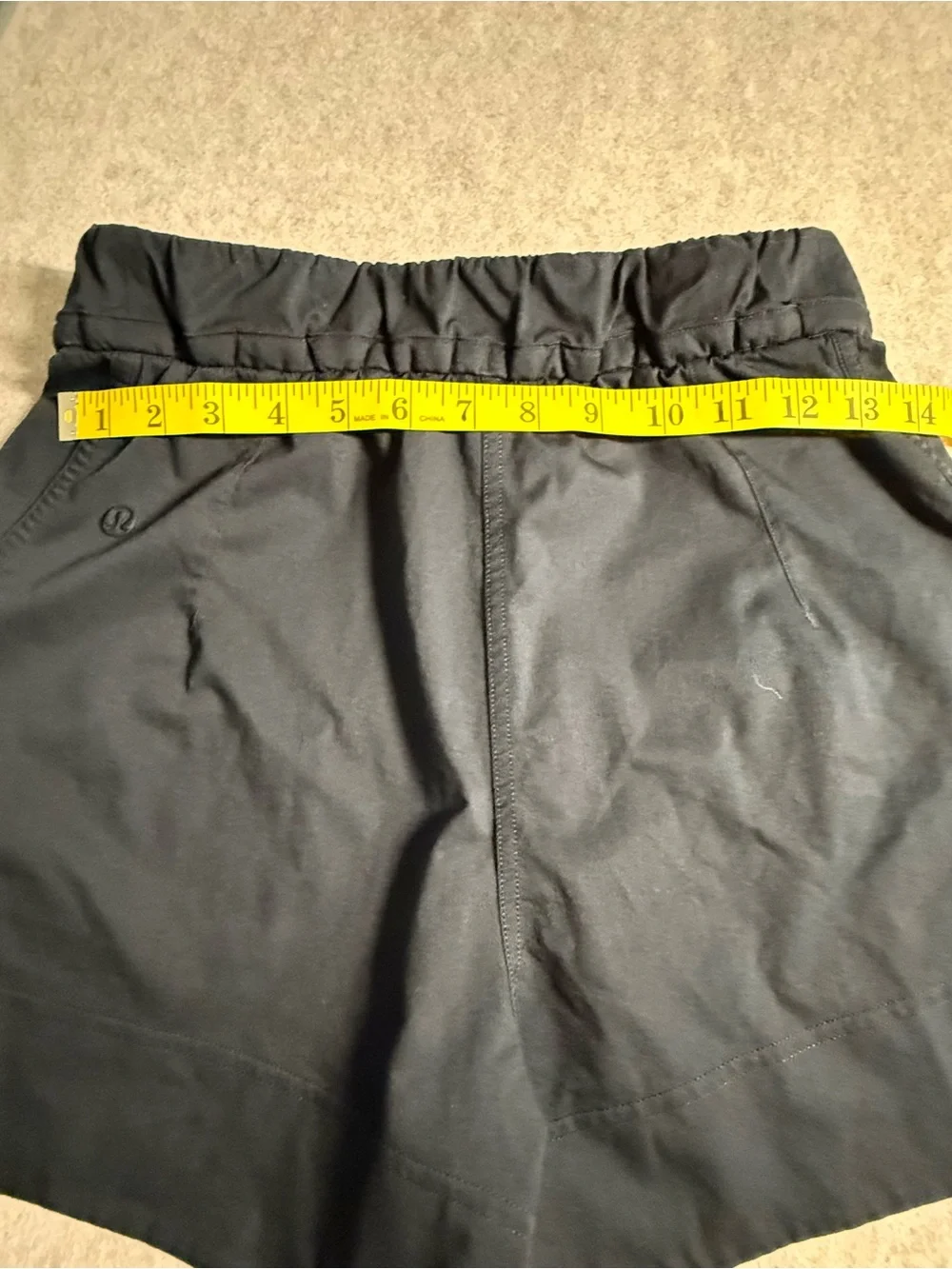 lululemon athletica black   Drawcord Performance Shorts